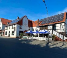 Aussenansicht Gasthof Luis Warburg-Scherfede 