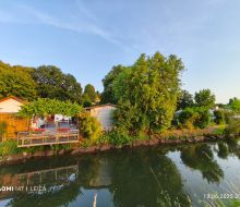 Ansicht vom Fluss aus