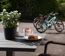 Kleines Frühstück an der frischen Luft