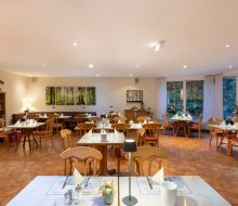 Ansicht des Frühstücksraums