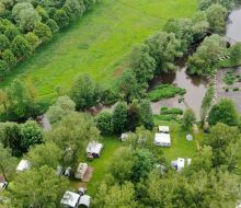 Campingplatz Trendelburg von oben