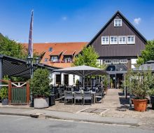 Aussenansicht Hotel ten Hoopen Warburg-Germete