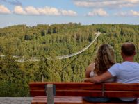 Bild mit Ausblick auf den Skywalk